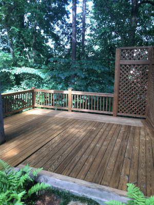 Deck Cleaning in Cartersville, Georgia